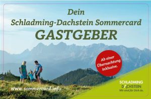 Sommercard Schladming Dachstein